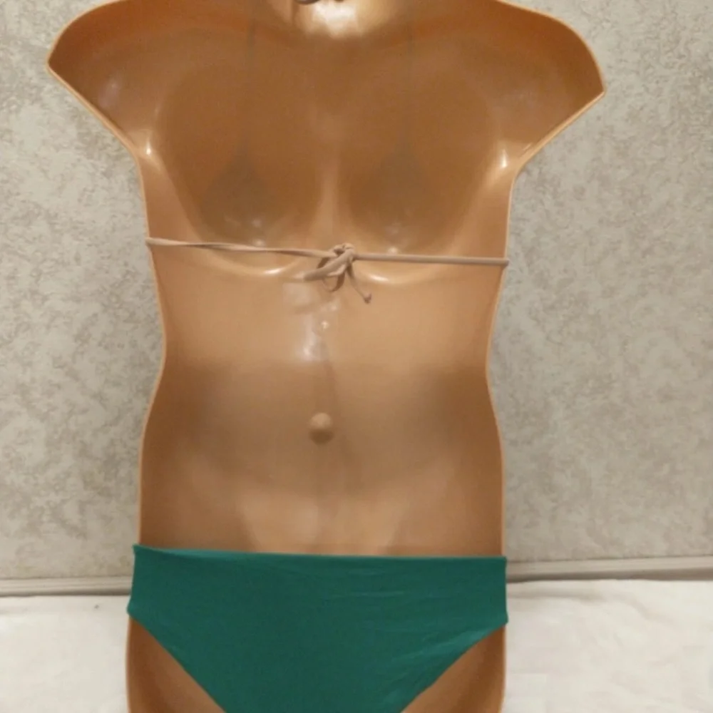 Dippin' Daisy's Beige and Green Bikini